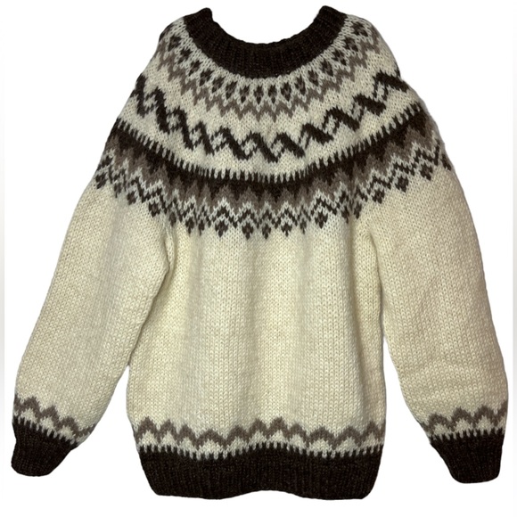 Other - Icelandic 100%wool Handknited Men’s Pullover Sweater Size XL/1X
